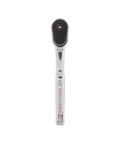 Three Eighths Inch Drive 72 Tooth Pear Head Ratchet Wrench, Corrosion Resistant Chrome Finish, front view