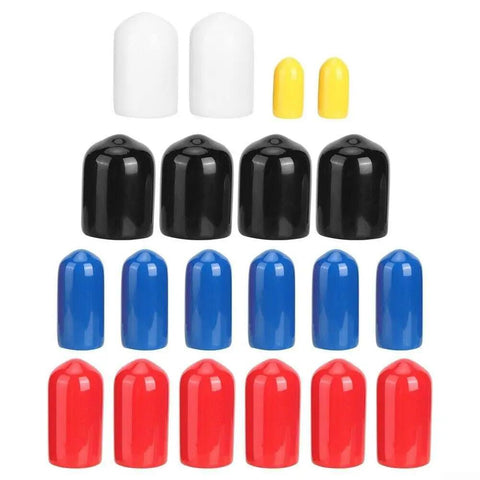 Ultimate 20 Piece Carburetor Vacuum Rubber Cover Kit Intake Tube Caps Set For Chevy Olds Engine Hose Line With 5 Sizes Of Durable PVC Rubber Fits All Your Needs And Keeps Performance Rock Solid. assorted PVC vacuum caps