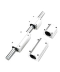 Sweet Precision Linear Ball Bearing Blocks Deliver Hella Smooth Shaft Gliding Action Ideal For Maker Projects with SCS series blocks.