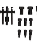 Ultimate Universal Motorcycle Bearing Puller Tool Kit With 10 Piece Internal Extractor Set For Smooth Bike Engine Repair And Easy Motor Maintenance With Durable Metal Storage Case Helps You Fix Stuff Quick No Sweat On Your Sweet Machine, 10-piece steel set