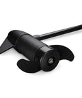 Transom Mount Electric Trolling Motor 50 Lb Thrust 36 Inch Shaft Freshwater Ready Telescoping Tiller propeller close-up