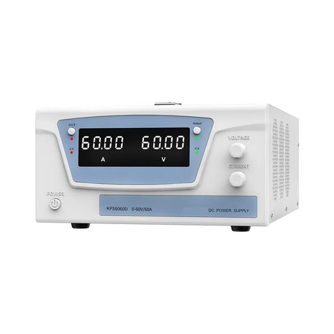 Beefy 60V 60A Adjustable DC Power Supply For Lab And Repair Shops With Stable Output 220V Input And Overcurrent And Overvoltage Protection Designed For Pro Electronics Workbenches, front view