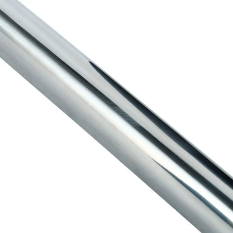 Close-up of Two Pack Polished Stainless Steel Heavy Duty Oval Boat Grab Handle Hand Rail With Flange And Stud 24 Inch Marine Grade Deck Mount