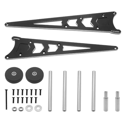 Aluminum Wheelie Bar Kit For Traxxas Slash Rustler Bandit Two Wheel Drive One Tenth RC Cars With Seven Inch Length CNC Machined Parts