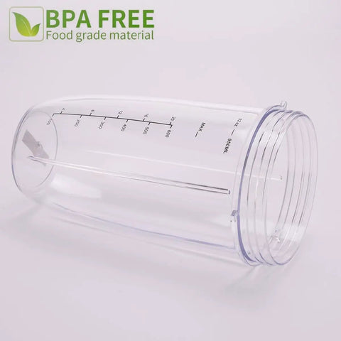 BPA-free 32oz replacement cup for NutriBullet 600W and 900W, perfect for quick smoothies on the go everyday