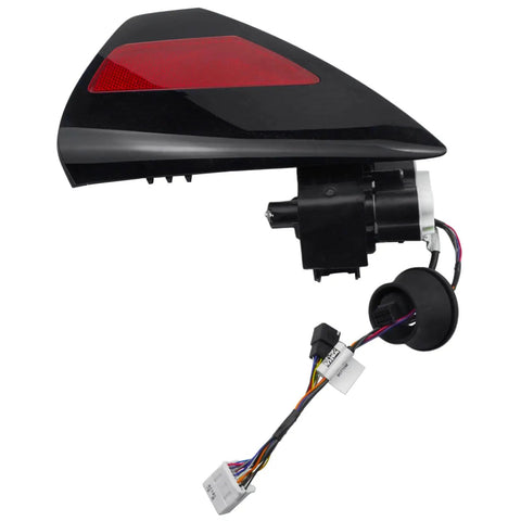 Left Side Charging Port Door Assembly for Tesla Model 3 2017 2023 1525134 00 C black plastic port with wiring harness