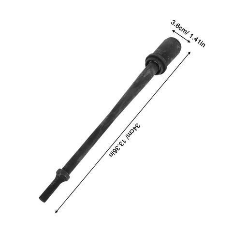 Short Anchor Pin Bushing Kit For Trucks And Trailers With Removal Tool showing steel adapter dimensions