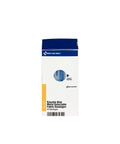 First Aid Only knuckle bandage refill box, blue metal-detectable fabric bandages, 20 bandages.