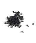 Sweet Little Flathead Phillips Wood Screws With Antiqued Black Finish For No Sweat Assembly On Lumber Garden Gear And Diy Crafts Comes Ready With One Hundred Pieces, black oxide screws piled together