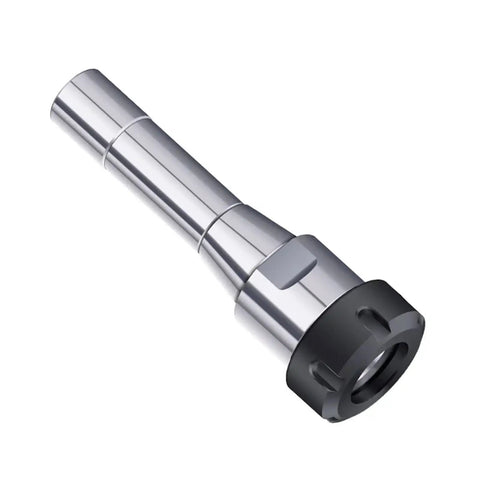 Durable R8 Er Tool Handle With Secure Grip For Milling Machine Parts And Lathe Chuck, spring steel, polished finish.