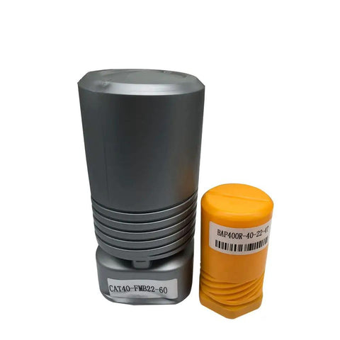 Beefed Up 90 Degree Face Milling Cutter Set With 40-22-4T Inserts and CAT40 FMB22 Arbor packaged with labels visible