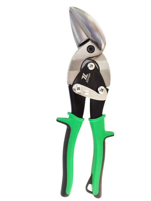Heavy Duty Left And Right Aviation Snips Combo Pack For Sheet Metal Cutting Pinch Thru Point Design