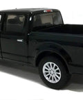 Ford F-150 Limited Crew Cab Diecast Model Truck Black 1:24 Scale Collectible By Motormax 79364 rear view