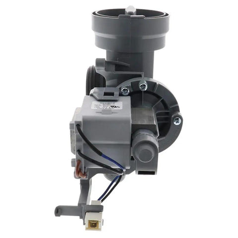 Washer Water Pump Replacement W10425238 for most front load washers, showing easy-to-install durable unit with wiring.