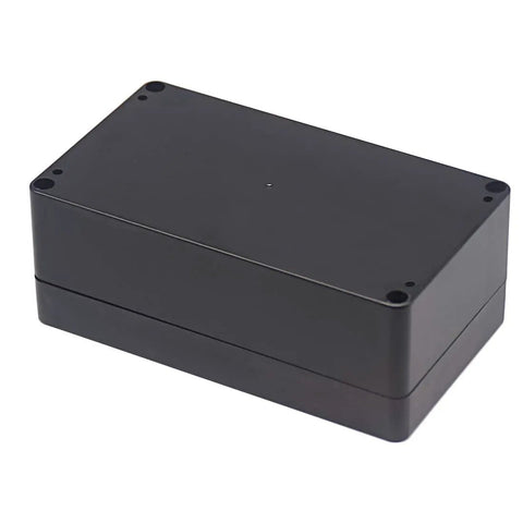 IP65 Waterproof Outdoor Project Box With Durable ABS Plastic Electrical Enclosure In Black For Tough Outdoors All Weather Ready Perfect For DIY Projects 6.22 By 3.54 By 2.36 Inches Pack Of 2