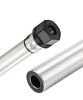 Straight Handle Extension Rod For Industrial Lathe And Milling Equipment With Hella Tough Durability and Dead Nuts Secure Threads Delivers Serious Leverage To Get Any Heavy Duty Machining Job Done Right Everyday, featuring ER11 mounting thread.