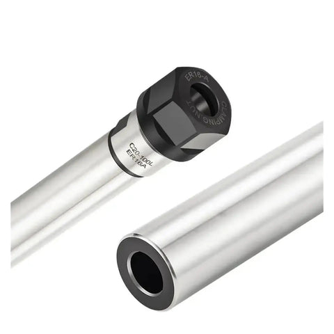 Straight Handle Extension Rod For Industrial Lathe And Milling Equipment With Hella Tough Durability and Dead Nuts Secure Threads Delivers Serious Leverage To Get Any Heavy Duty Machining Job Done Right Everyday, featuring ER11 mounting thread.