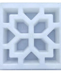 Crack Shape Breeze Block Concrete Molds For Wall Decor Durable Plastic Molds 12x12 Inch 3 Inch Depth Weatherproof