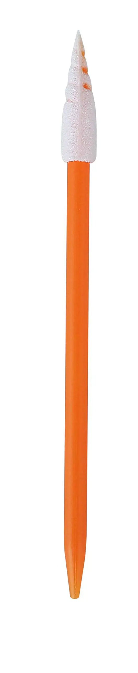 Heavy Duty 100 Pack Anti Static Foam Cleaning Swabs Spiral Handle Smooth Cleanup For Inkjet Printer Printhead Camera Lens Precision Gear Top Shelf Professional Grade orange spiral handle with foam tip for electronic cleaning