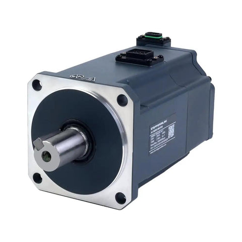 Front view of AC Servo Motor Kit With EtherCAT A6 Series 750W Servo Motor, 3000rpm, 2.39Nm Torque, Brake Included, IP67 Rated