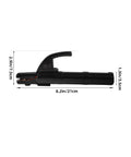 Side view of Workhorse Welding Pliers For Pros Copper Forged 300A Electric Welding Clamp Hand Tool with PVC handle