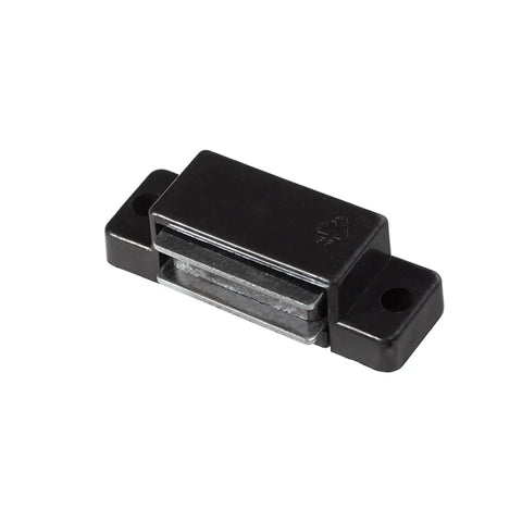 Magnetic Touch Latch For Cabinets And Cupboards No Handle Door Catch Black Plastic Magnet Closure for furniture.