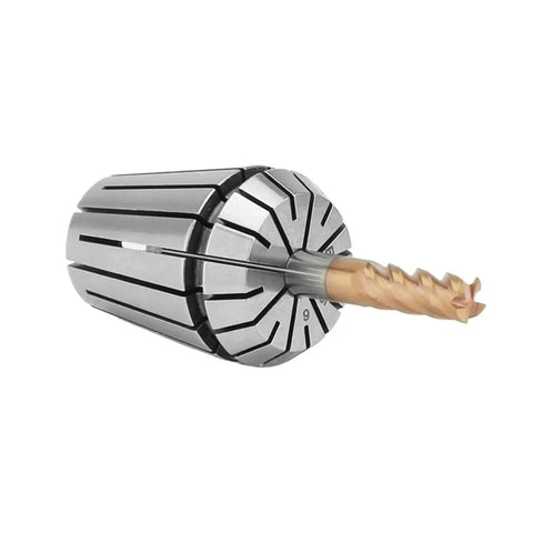 Ergonomic ER16 Spring Collet Chuck With Secure Grip For Milling Lathe Tool, showcasing durable build and clamping power for CNC machining.