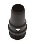 Close-up of 9 mm hollow punch with dual cutting heads for quick concentric circles in leather vinyl cloth and gasket material heavy duty tool