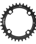 Black 96BCD Narrow Wide Mountain Chainring 32T Round Replacement For MTB Beefy Duty Alloy for smooth shifting
