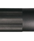 PolyStinger LED Flashlight With 120 Volt AC Charger And Piggyback Holder Black 485 Lumens Rugged Non Conductive Nylon Body