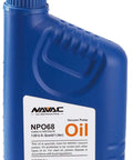 Blue bottle of Industrial Vacuum Pump Oil For Dual-Stage NRD16T NRD24M NRD30M Pumps, High Quality HVAC Oil, 1 Liter