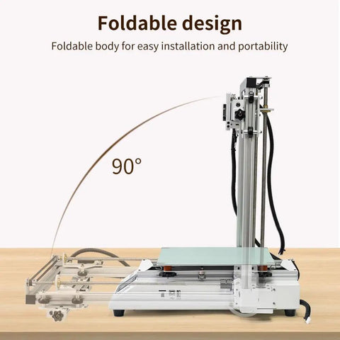 Kickstart Your Maker Flow With This Folding Ceramic 3D Printer Engineered For Clay And Slurry Ready To Roll Right Out Of The Box Featuring Smooth Electric Extrusion And Two Included Packs For Hassle Free Dope Results Daily