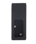 Bottom view of non slip door stopper with rubber base for kid and pet safety at home, heavy duty anti collision door stopper that keeps doors propped open safely, durable rubber design for high traffic rooms.