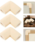 Beige Corner Protectors 20 Pack For Picture Frames, TVs, Mirrors And Fragile Art, Easy No Tool Edge Guards For Shipping And Exhibitions