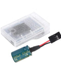 F50A 3 Axis Gyro A3 V2 Flight Controller With One Key Auto Hover And Multi Mode HV Support for RC Fixed Wing Airplanes, capacitor shown
