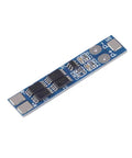 Heavy Duty 2S 7.4V 8.4V 8A 18650 Charger Pcb Bms Protection Board For Li Ion Batteries compact blue circuit board for battery management.