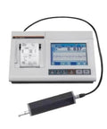 Top Tier Portable Digital Surface Roughness Tester Built Tough For Shop Floor Machining And Inspection With Dead On Accuracy and Rock Solid Durability For Daily Grind, showing digital display and probe.