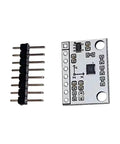 6-DOF BMI270 IMU Module With I2C And SPI, Dope 6-Axis Motion Tracking Board For Wearable Prototypes, Ultra Compact 0.7x0.6in Attitude Sensor, High Precision Orientation Data For Embedded Electronics. PCB with header pins