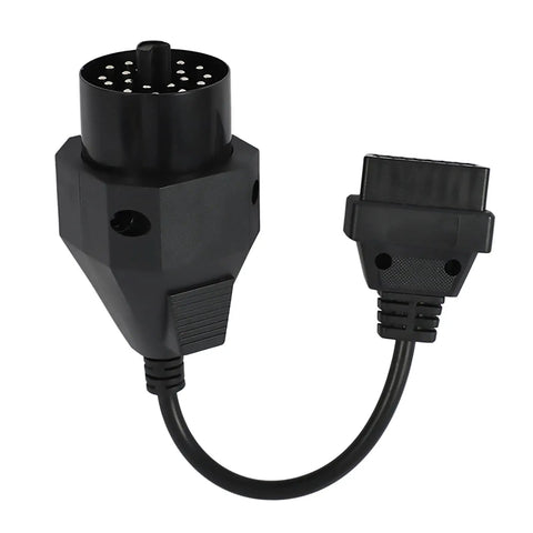 20 Pin To 16 Pin OBD2 Adapter For BMW Diagnostic Tools showing 20 pin connector and 16 pin socket