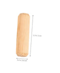 Single dowel from Wood Dowel Pin Kit 500 Pcs Fluted Beveled Hardwood Connectors For Furniture Assembly, measuring 1.1 inches