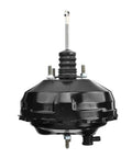 Heavy Duty Vacuum Power Brake Booster For Chevy C1500 Suburban GMC Yukon Blazer Direct Bolt On Upgrade front view with fittings.