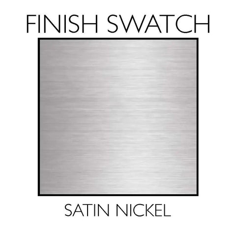 Satin nickel finish swatch for Traditional Style 1 Light Indoor Dimmable Wall Sconce With Frosted Opal Glass Satin Nickel Finish Twist On Off