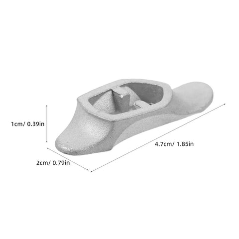 Heavy Duty Cutter Hand Guards 2 Pack For DIY Knife Handle Builds with dimensions and stainless steel material