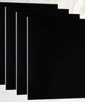 4 Pack 12 By 12 Inch Anodized Aluminum Sheets Black 0.03 Inch Thick 5052 Aluminum Alloy Engraving Plates For DIY Crafting