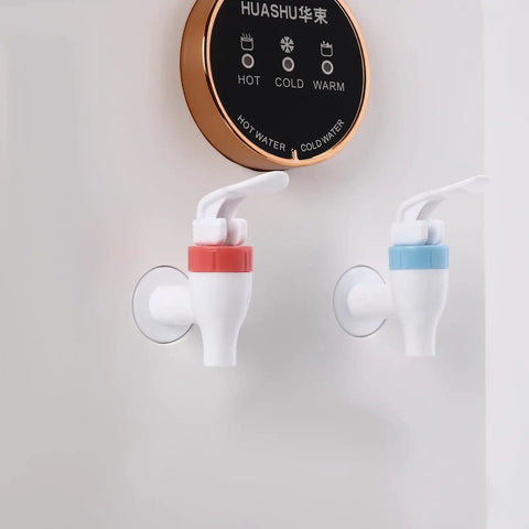 Countertop Hot And Cold Water Dispenser With 4.99 Gallon Tank Top Loading Electric Cooler And Heater Auto Temp taps with color indicators