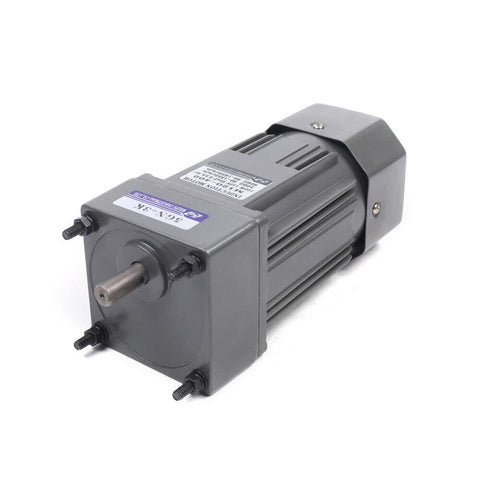 AC Gear Motor Reducer 110V 120W 3K Single Phase Gear Motor with alloy shell and reversible geared motor visible