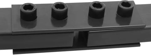 Rock Solid Heavy Duty Machinery Skates Built Like A Tank Smooth Rolling 360 Degree Polyurethane Casters top view of reinforced platform with swivel rollers