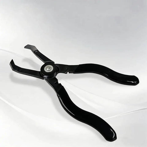 Two Piece Push Pin Pliers Set With 30 And 80 Degree Offset Jaws, Spring Loaded Clip Removal Tool
