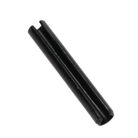 Roll Pin Assortment Kit 120 Pieces, 15 Sizes From 1.6mm To 9.5mm, Black Plated For Rust Resistance, Includes Blow Molded Tray, Professional Grade Pins For Quick Fixes, Repairs, And Heavy Duty Projects; black roll pin close-up