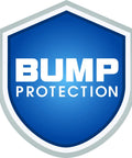 Illustration of blue shield with 'Bump Protection' text for Bluetooth Smart Lock Deadbolt With Keypad
